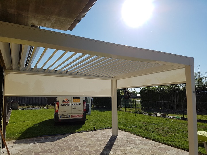 PERGOLATO BIOCLIMATICO PER GIARDINO